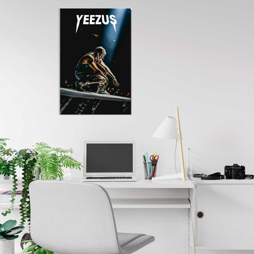 Kanye West Yezzy USA Grammy Rap HIP HOP Star Music Poster