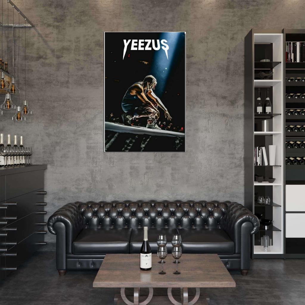 Kanye West Yezzy USA Grammy Rap HIP HOP Star Music Poster