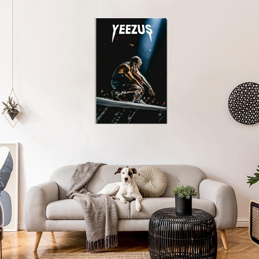 Kanye West Yezzy USA Grammy Rap HIP HOP Star Music Poster