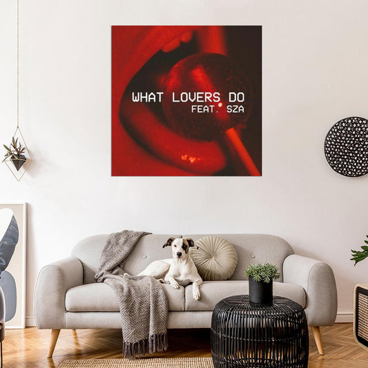 SZA “What Lovers Do” Music Album HD Cover Art Poster - xonomax