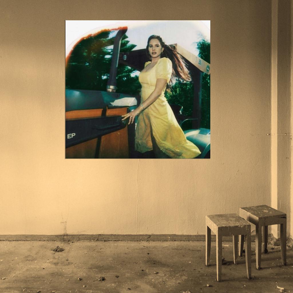 Lana Del Rey Music Photo HD Cover Art Print Poster