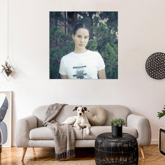 Lana Del Rey "Mariners Apartment Complex" Cover Music Print Poster - xonomax