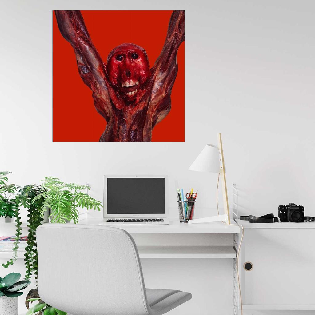 Kanye West "Eazy" Album HD Cover Art Music Poster