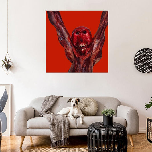 Kanye West "Eazy" Album HD Cover Art Music Poster - xonomax