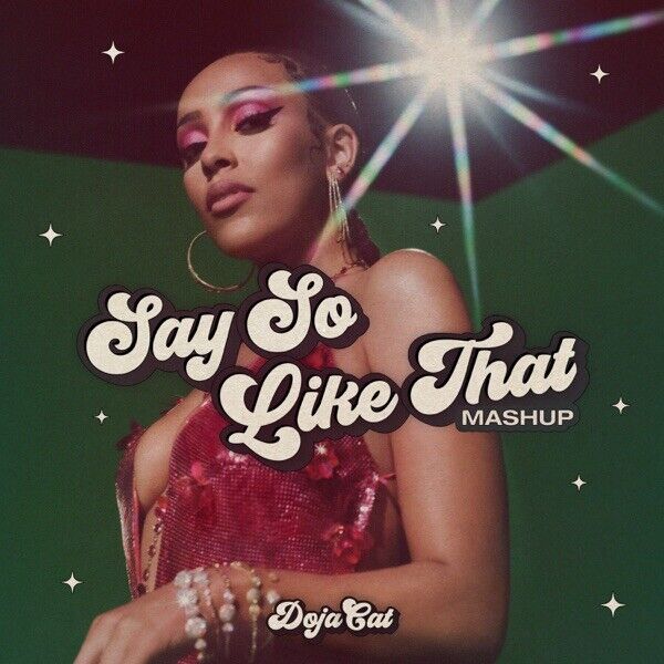 Doja Cat "Say So (Mashup)" Album HD Cover Art Poster