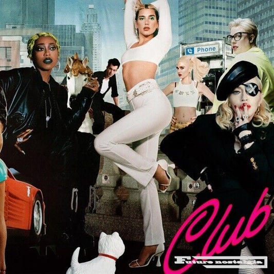 Dua Lipa “Club Future Nostalgia” Album HD Cover Print Poster - xonomax