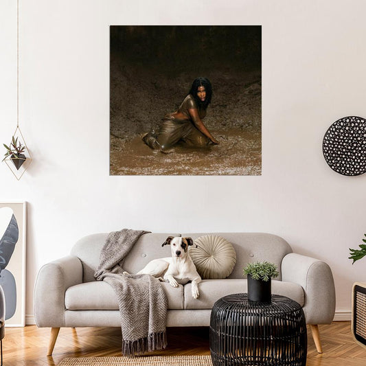 SZA "Open Arms (Solo Version)" Album HD Cover Art Poster - xonomax