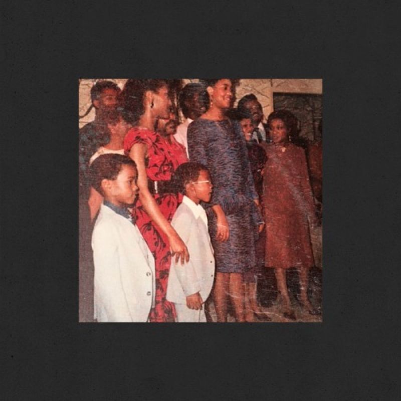 Kanye West "No More Parties In LA" Song Cover Music Poster
