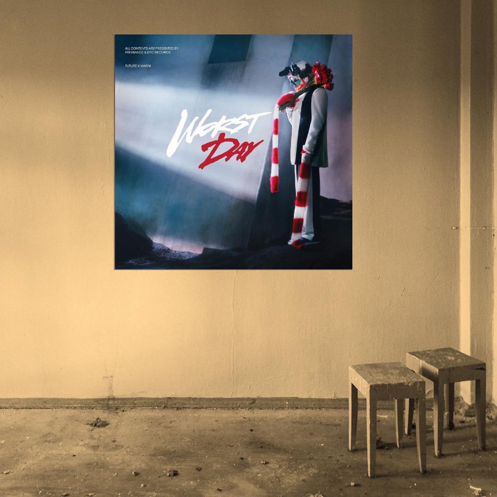 Future "Worst Day" Music Album Song HD Cover Art Print Poster