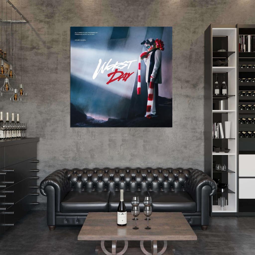 Future "Worst Day" Music Album Song HD Cover Art Print Poster