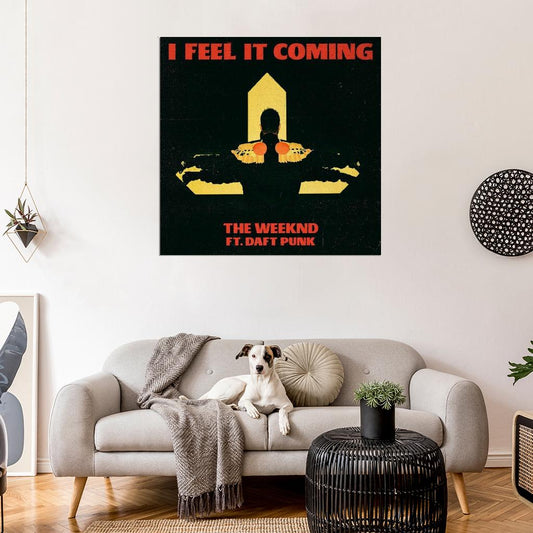 The Weeknd "I Feel It Coming" Album Cover Art Music Poster - xonomax