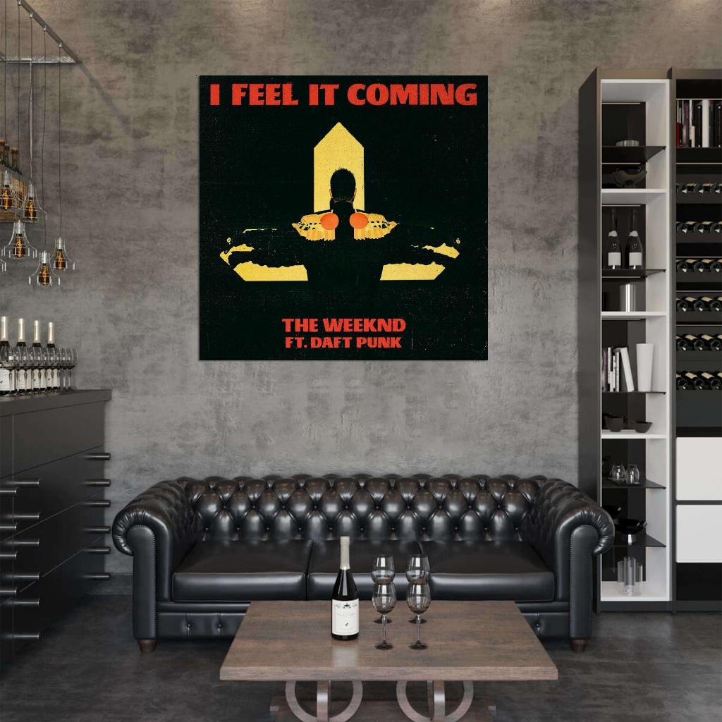 The Weeknd "I Feel It Coming" Album Cover Art Music Poster - xonomax