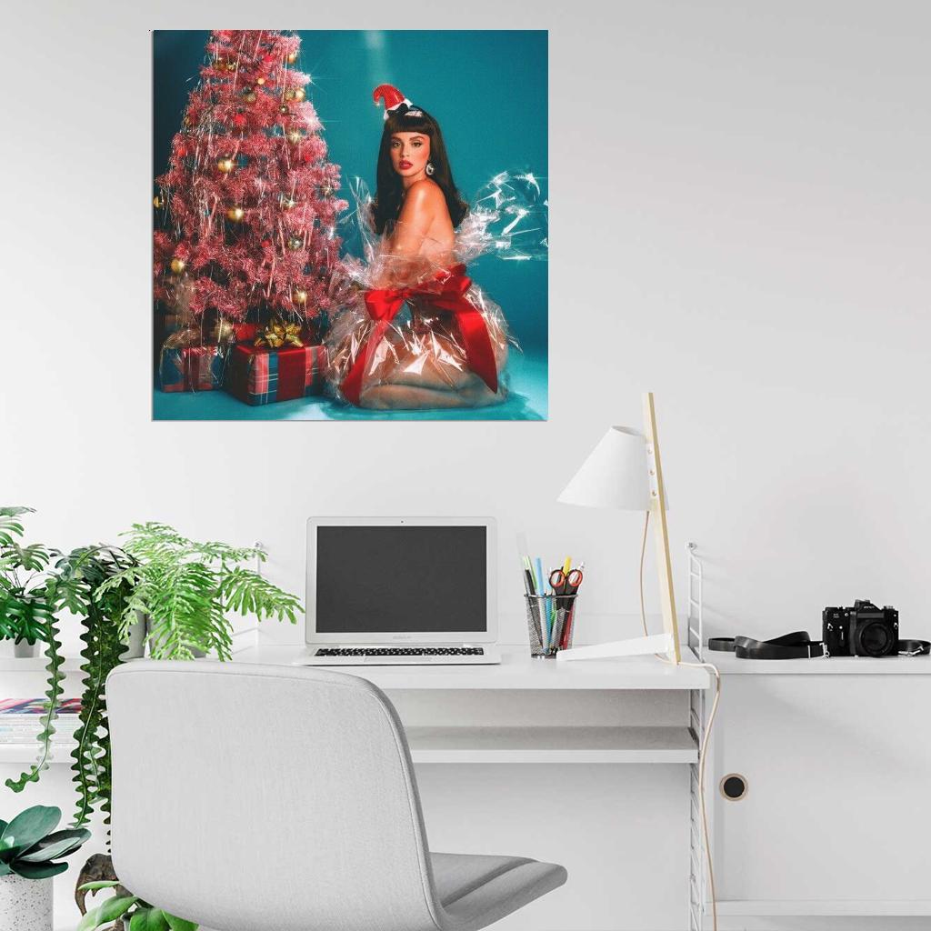 The Weeknd "Christmas Blues" Album HD Cover Art Music Poster - xonomax