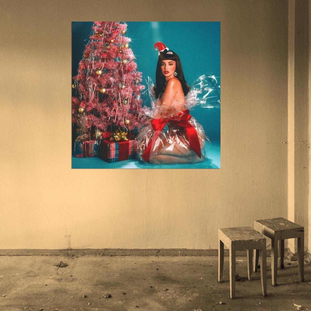 The Weeknd "Christmas Blues" Album HD Cover Art Music Poster - xonomax
