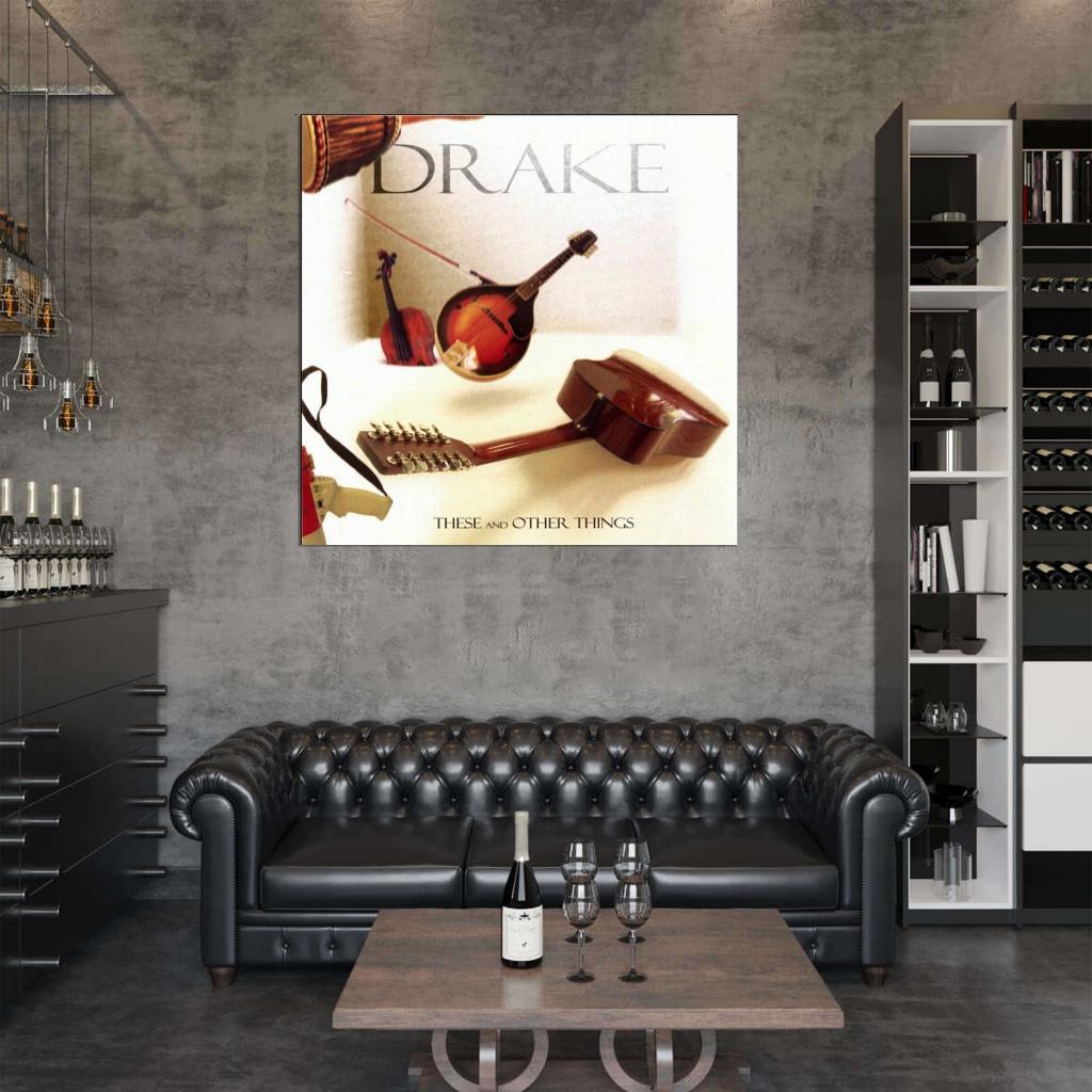 Drake "These and Other Things" Album HD Cover Art Music Poster - xonomax