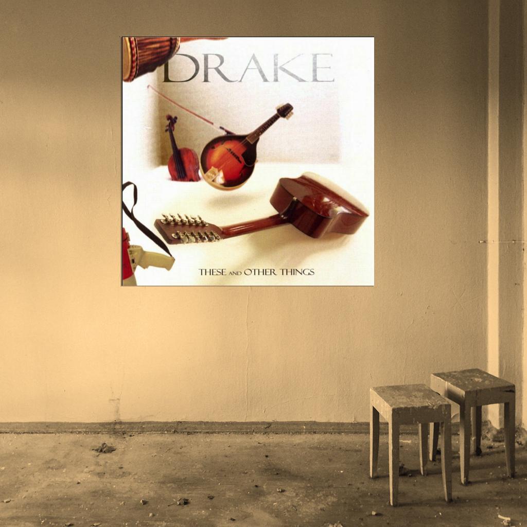 Drake "These and Other Things" Album HD Cover Art Music Poster - xonomax