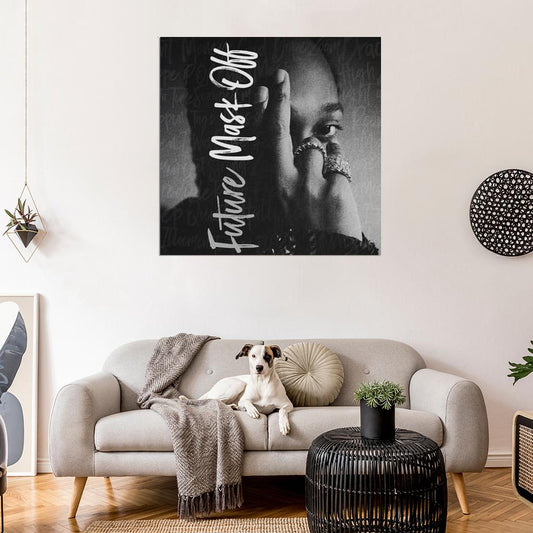 Future "Mask Off" Music Album HD Cover Art Print Poster - xonomax