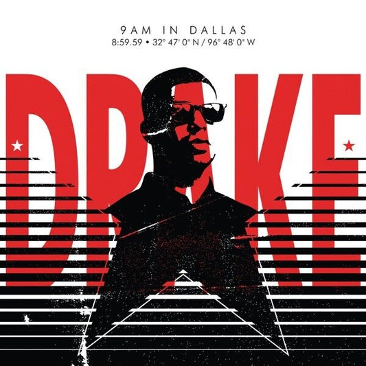 Drake "9AM In Dallas" Music Album HD Cover Art Poster - xonomax