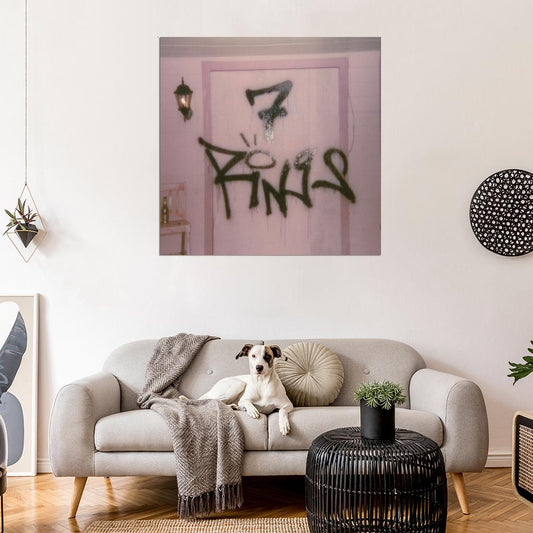 Ariana Grande '7 rings' Music Single HD Cover Art Poster - xonomax