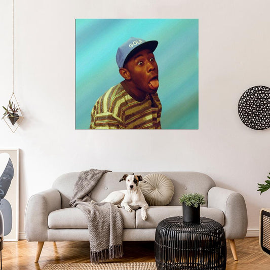 Tyler the Creator Funny Photo HD Cover Art Music Poster - xonomax