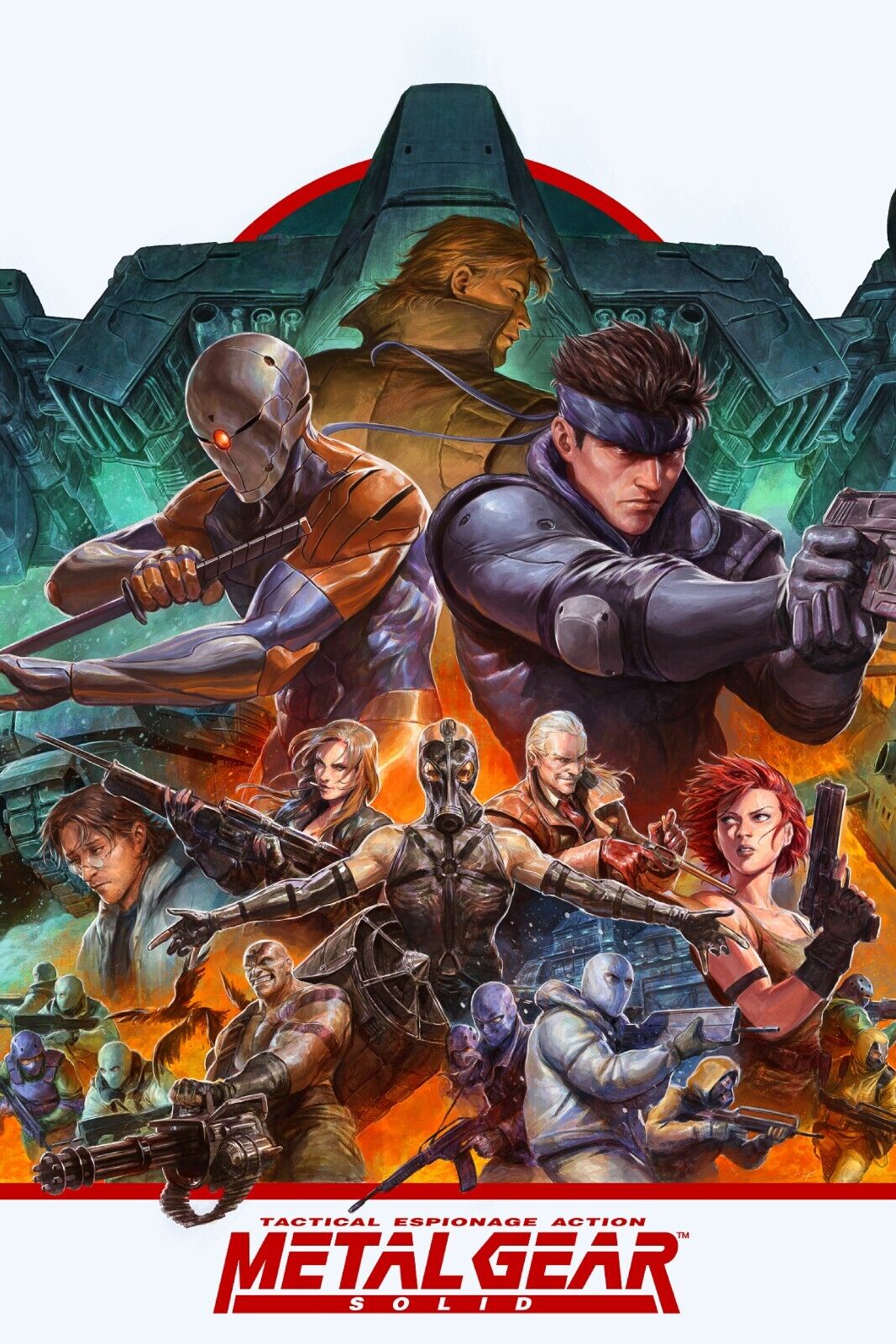 metal gear karton Poster