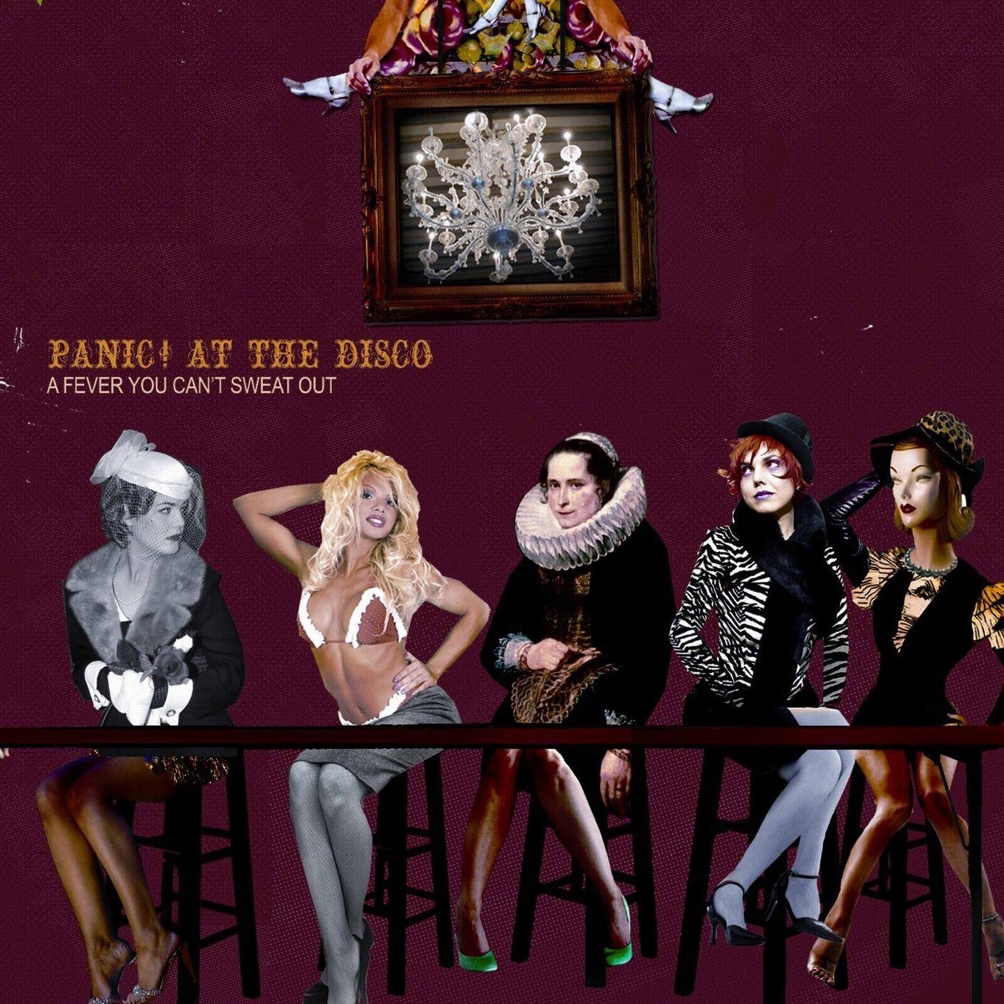 Panic! At The Disco Fever You Can't Sweat Out Album Cover Art Rock Music Poster Wall Print - xonomax