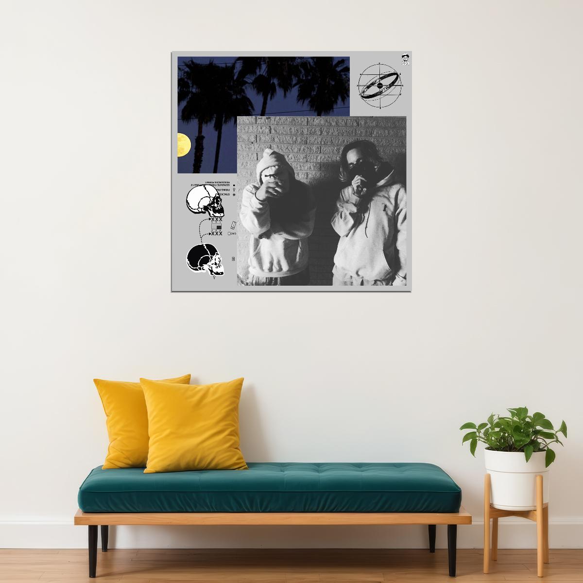 Suicideboys $uicideboy$ Album Cover Art Hip-hop Music Poster Rap Duo Music Print - xonomax