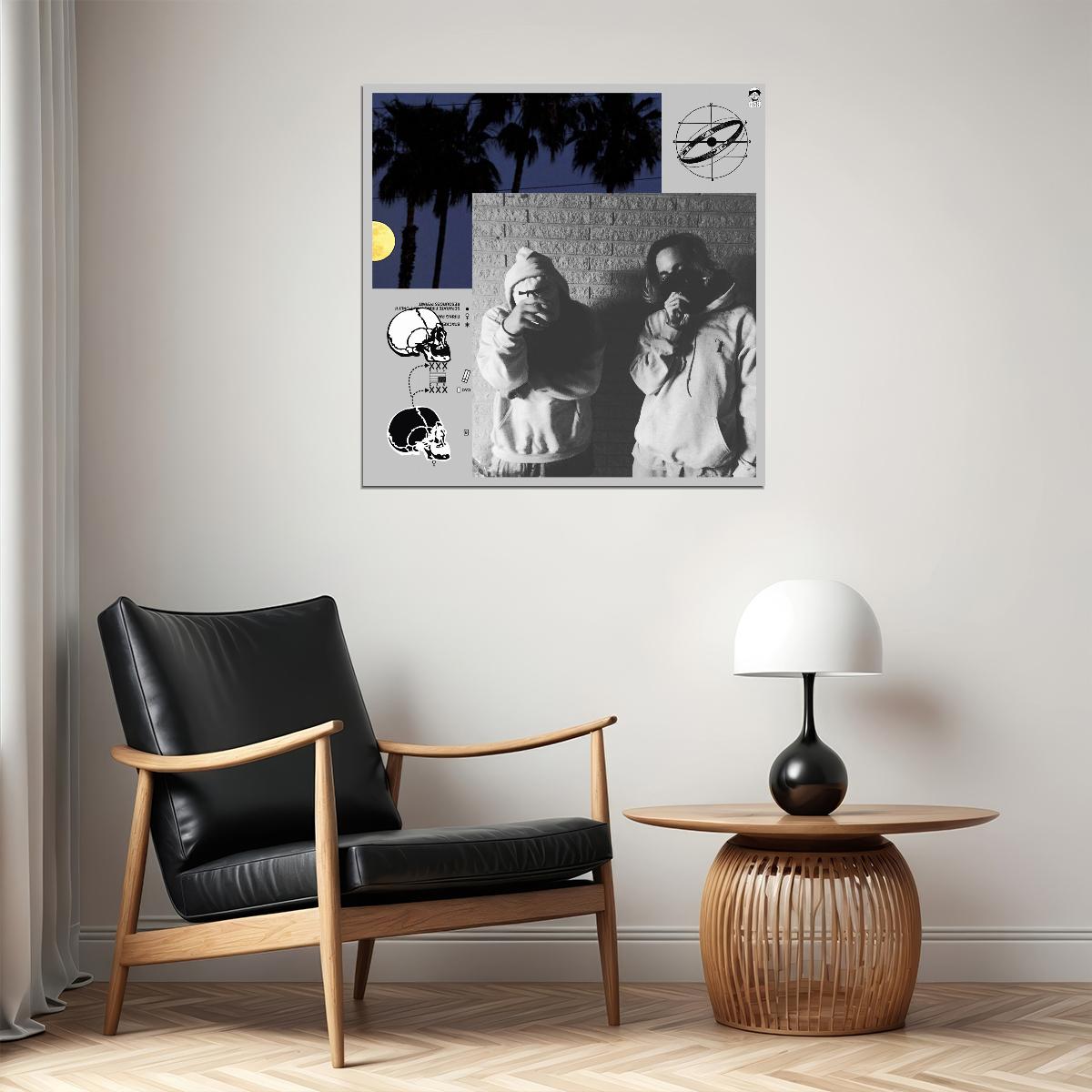 Suicideboys $uicideboy$ Album Cover Art Hip-hop Music Poster Rap Duo Music Print - xonomax