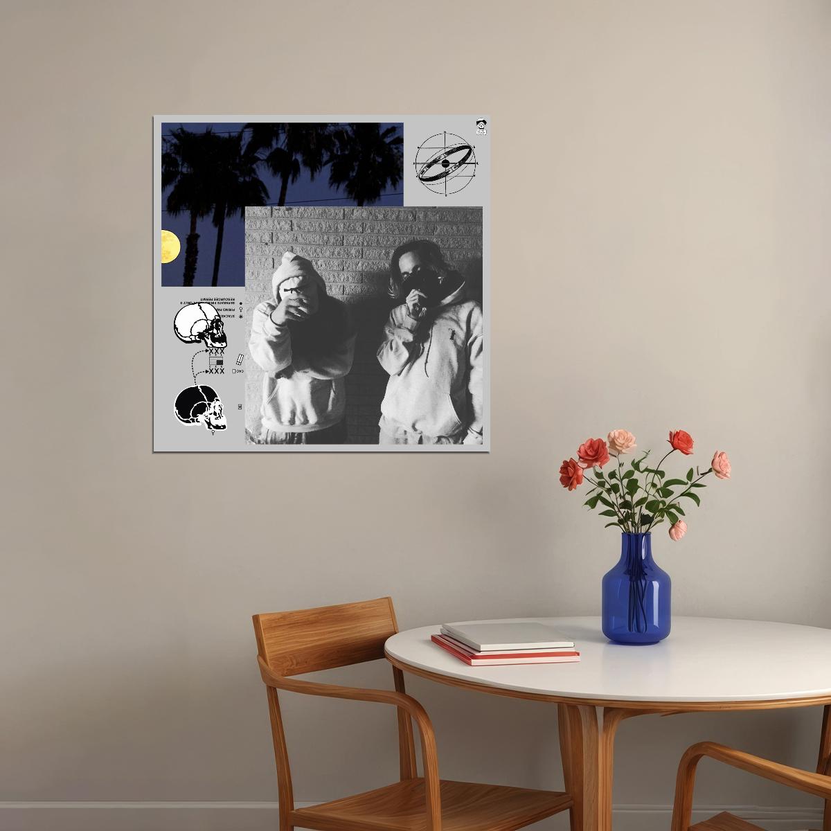 Suicideboys $uicideboy$ Album Cover Art Hip-hop Music Poster Rap Duo Music Print - xonomax