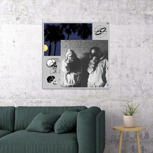 Suicideboys $uicideboy$ Album Cover Art Hip-hop Music Poster Rap Duo Music Print - xonomax