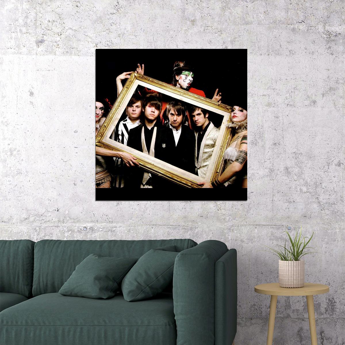 Panic! At The Disco Music Poster Rock Band Wall Print - xonomax