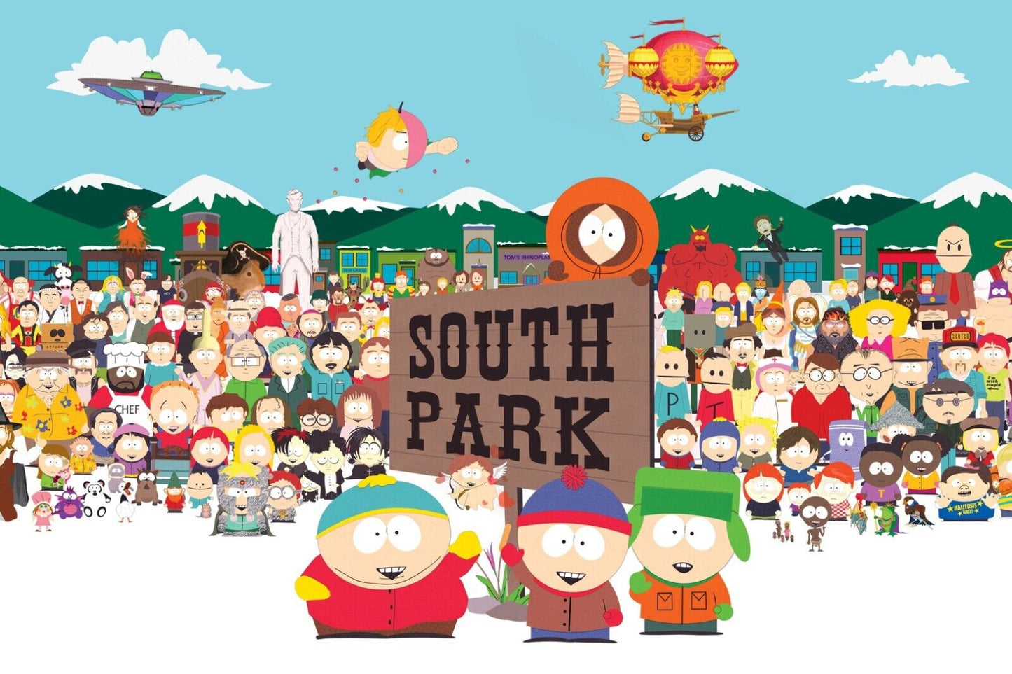 South Park Tv Show Poster Animated Series Print - xonomax
