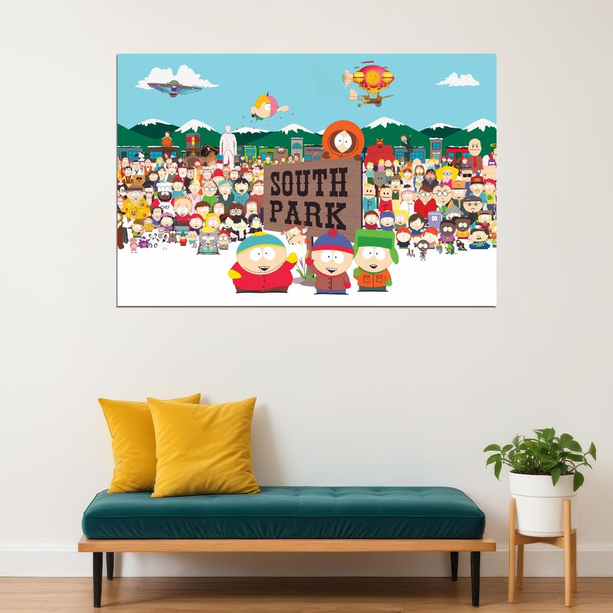 South Park Tv Show Poster Animated Series Print - xonomax