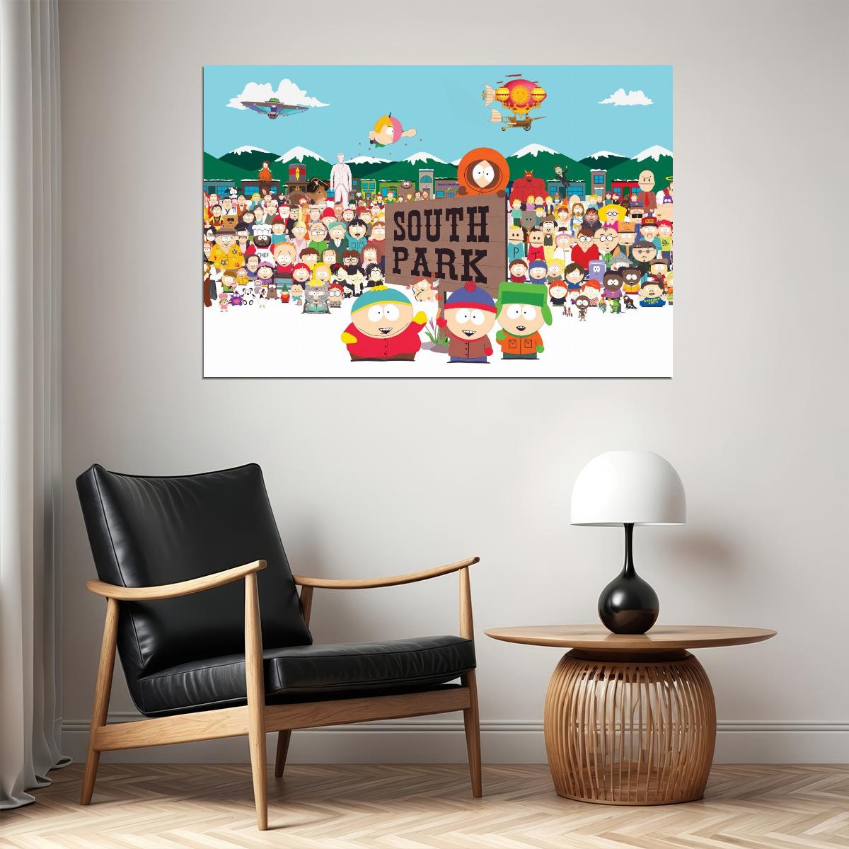 South Park Tv Show Poster Animated Series Print - xonomax