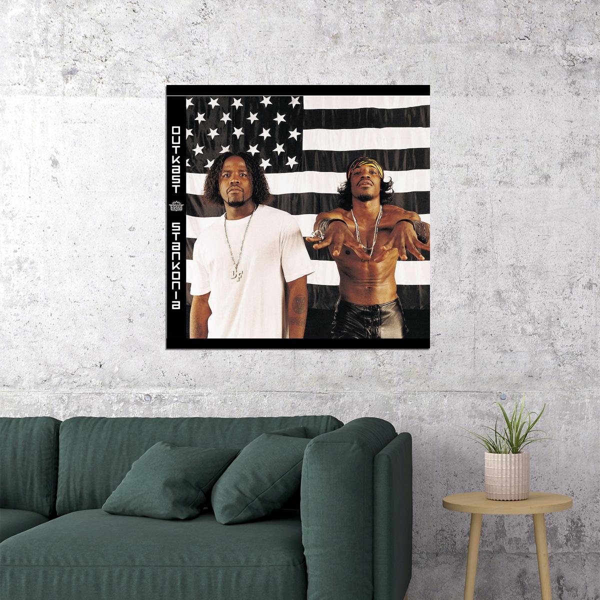 Outkast Stankonia Album Cover Art Hip-hop Music Poster Wall Print - xonomax