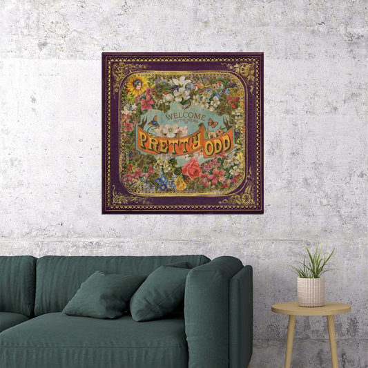 Panic! At The Disco Pretty. Odd. Album Cover Art Rock Music Poster Wall Print - xonomax