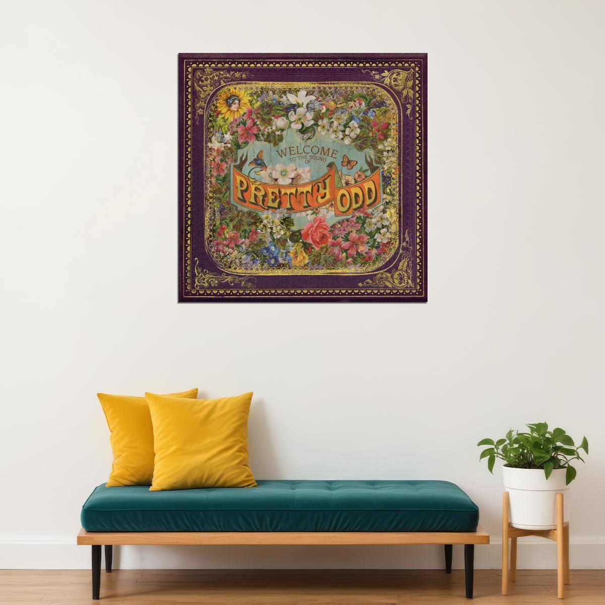 Panic! At The Disco Pretty. Odd. Album Cover Art Rock Music Poster Wall Print - xonomax