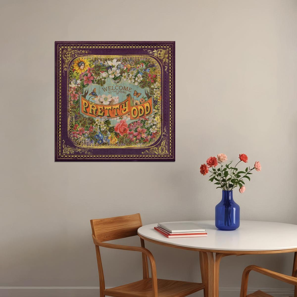 Panic! At The Disco Pretty. Odd. Album Cover Art Rock Music Poster Wall Print - xonomax