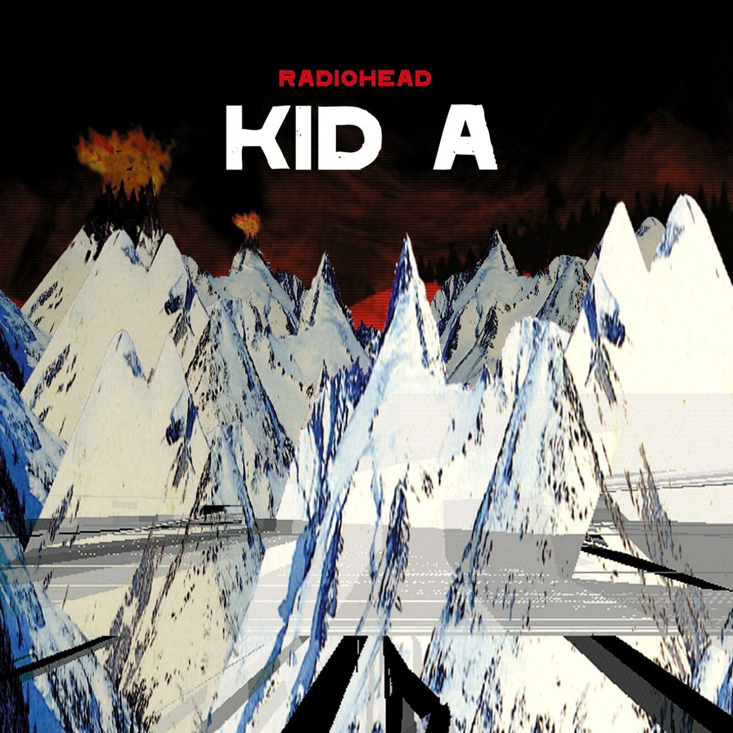Radiohead Kid A Album Cover Art Alternative Rock Music Poster Band Wall Print - xonomax