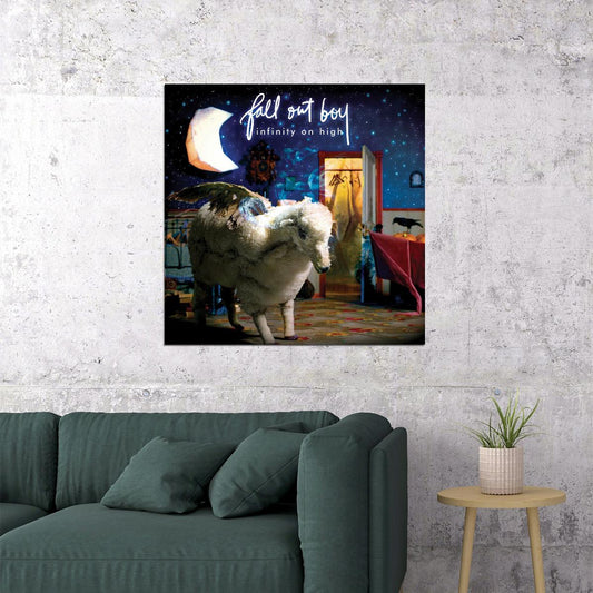 Fall Out Boy Infinity On High Album Cover Art Rock Music Poster Band Print - xonomax