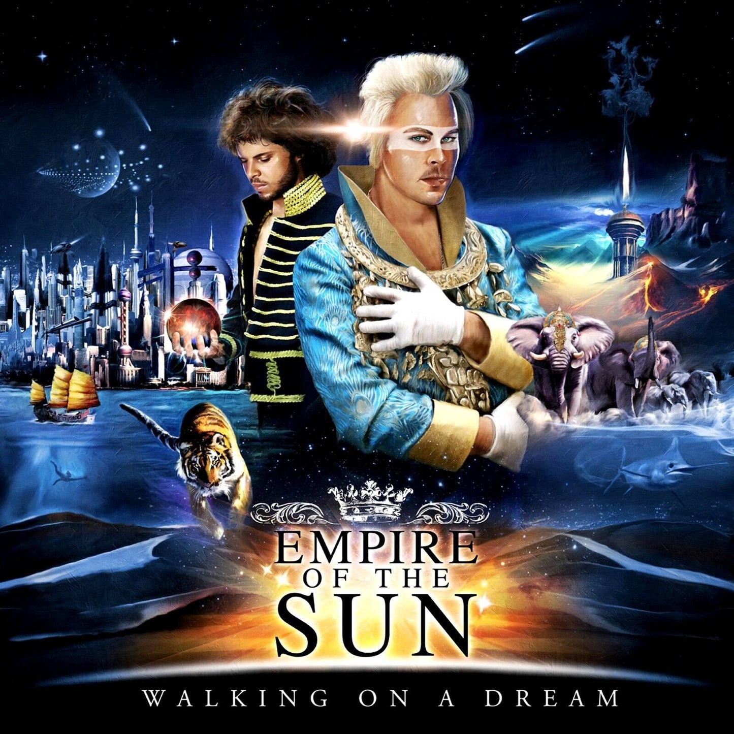 Empire Of The Sun Walking On A Dream Album Cover Art Electronic Music Poster Band Print - xonomax