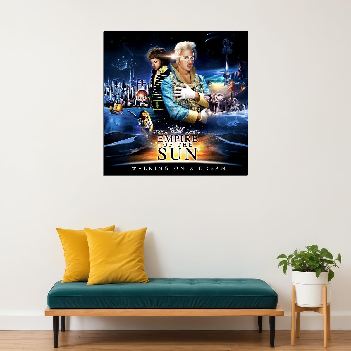 Empire Of The Sun Walking On A Dream Album Cover Art Electronic Music Poster Band Print - xonomax