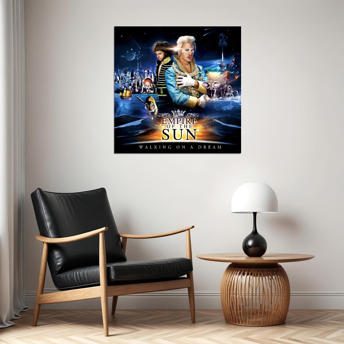 Empire Of The Sun Walking On A Dream Album Cover Art Electronic Music Poster Band Print - xonomax