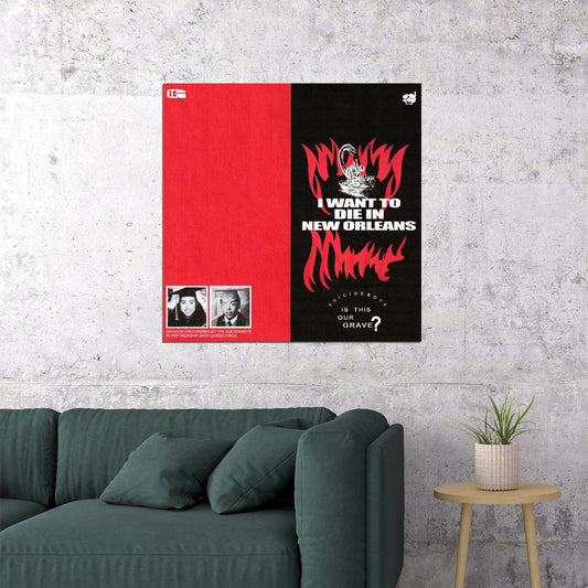 Suicideboys $uicideboy$ Album Cover Art Hip-hop Music Poster Rap Duo Music Print - xonomax