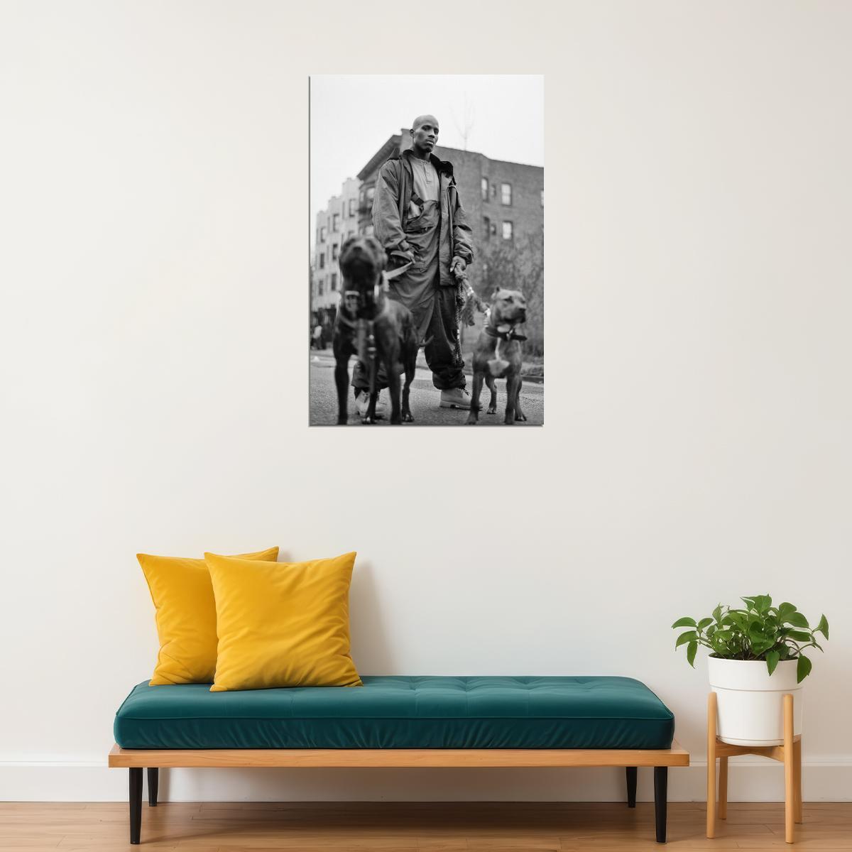 Dmx Album Cover Art Hip-hop Music Poster Rap Artist Music Print - xonomax