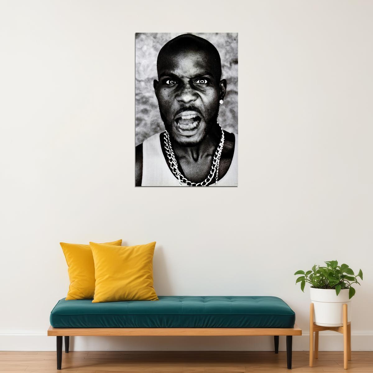 Dmx Album Cover Art Hip-hop Music Poster Rap Artist Music Print - xonomax