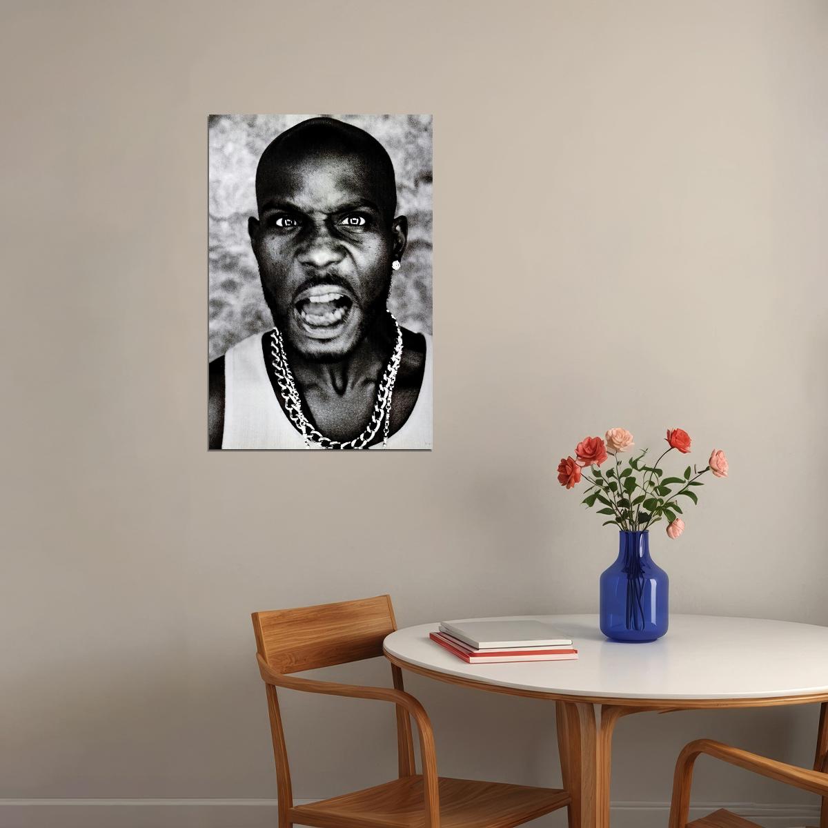 Dmx Album Cover Art Hip-hop Music Poster Rap Artist Music Print - xonomax