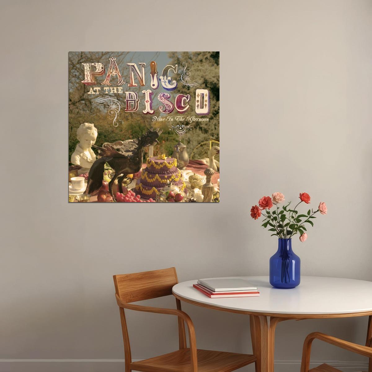 Panic! At The Disco Nine In The Afternoon Album Cover Art Rock Music Poster Wall Print - xonomax