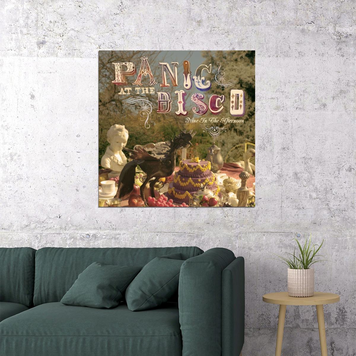 Panic! At The Disco Nine In The Afternoon Album Cover Art Rock Music Poster Wall Print - xonomax