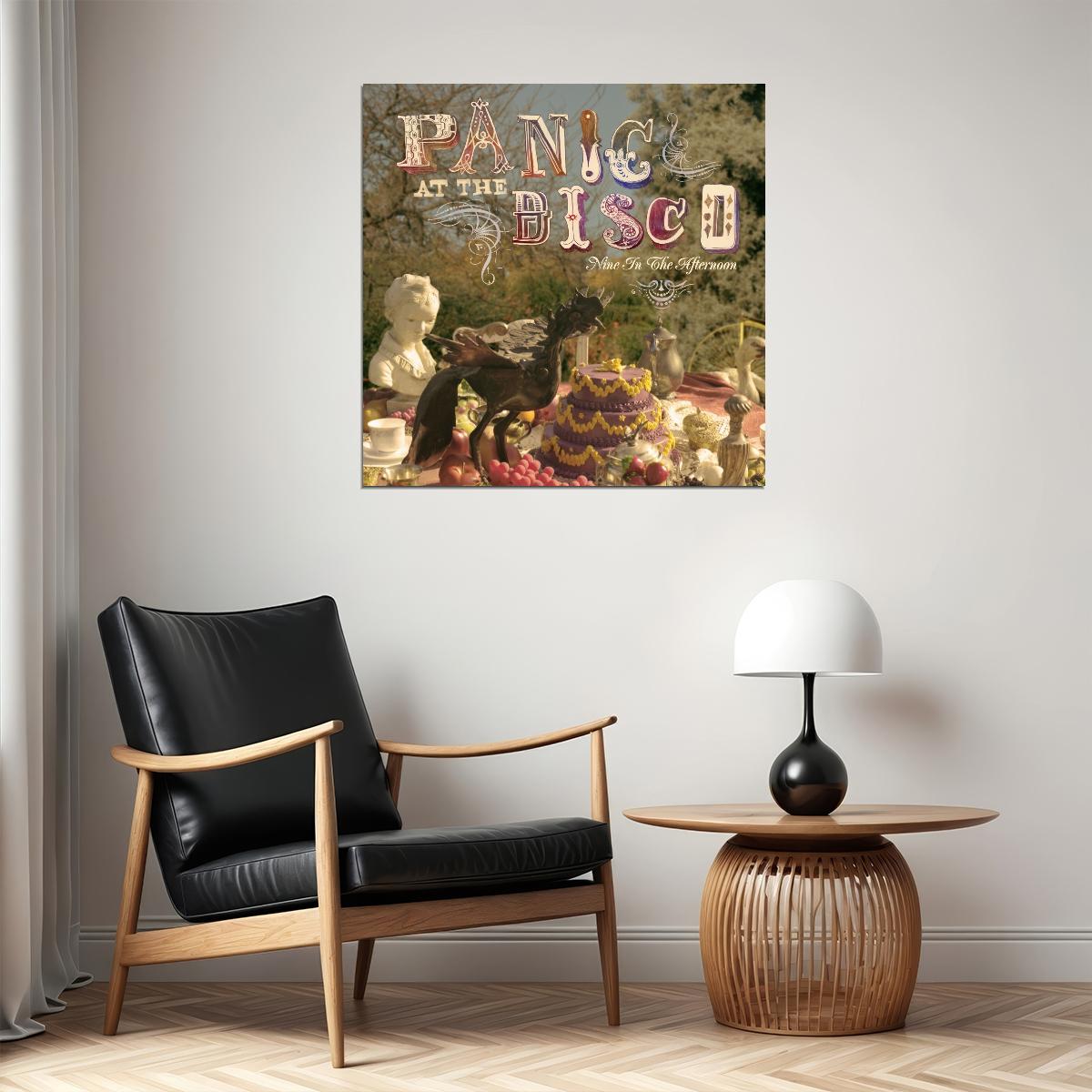Panic! At The Disco Nine In The Afternoon Album Cover Art Rock Music Poster Wall Print - xonomax